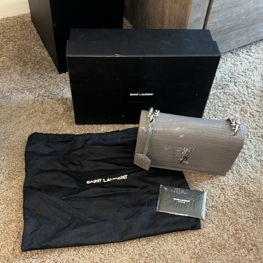 SAINT LAURENT Medium Sunset Bag - Picture 3 of 12